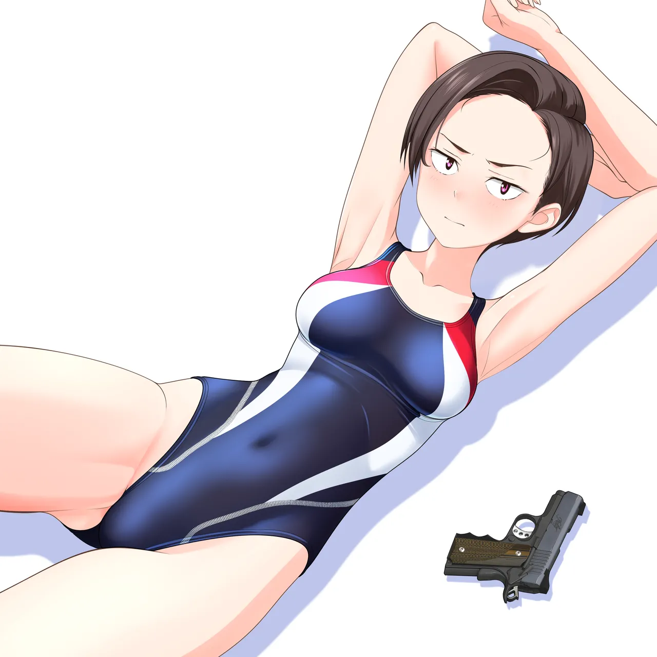 フキさん競泳+銃 page 3 full