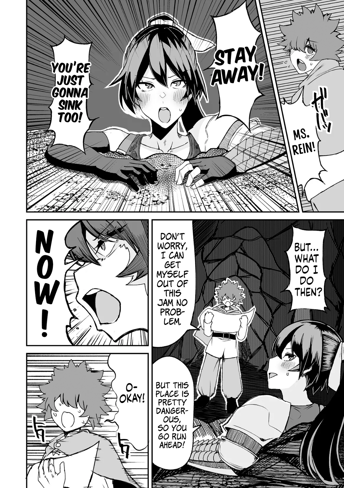 Akogare no ano hito ~Kukkyou na onna senshi wa kankaku shadan de naedoko he ochiteiku~ | The Girl I Looked Up to ~The Strong Female Warrior Gets Her Senses Cut Off and Becomes a Breed Bag~ page 4 full