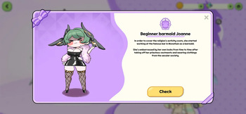 Beginner barmaid Joanne cover