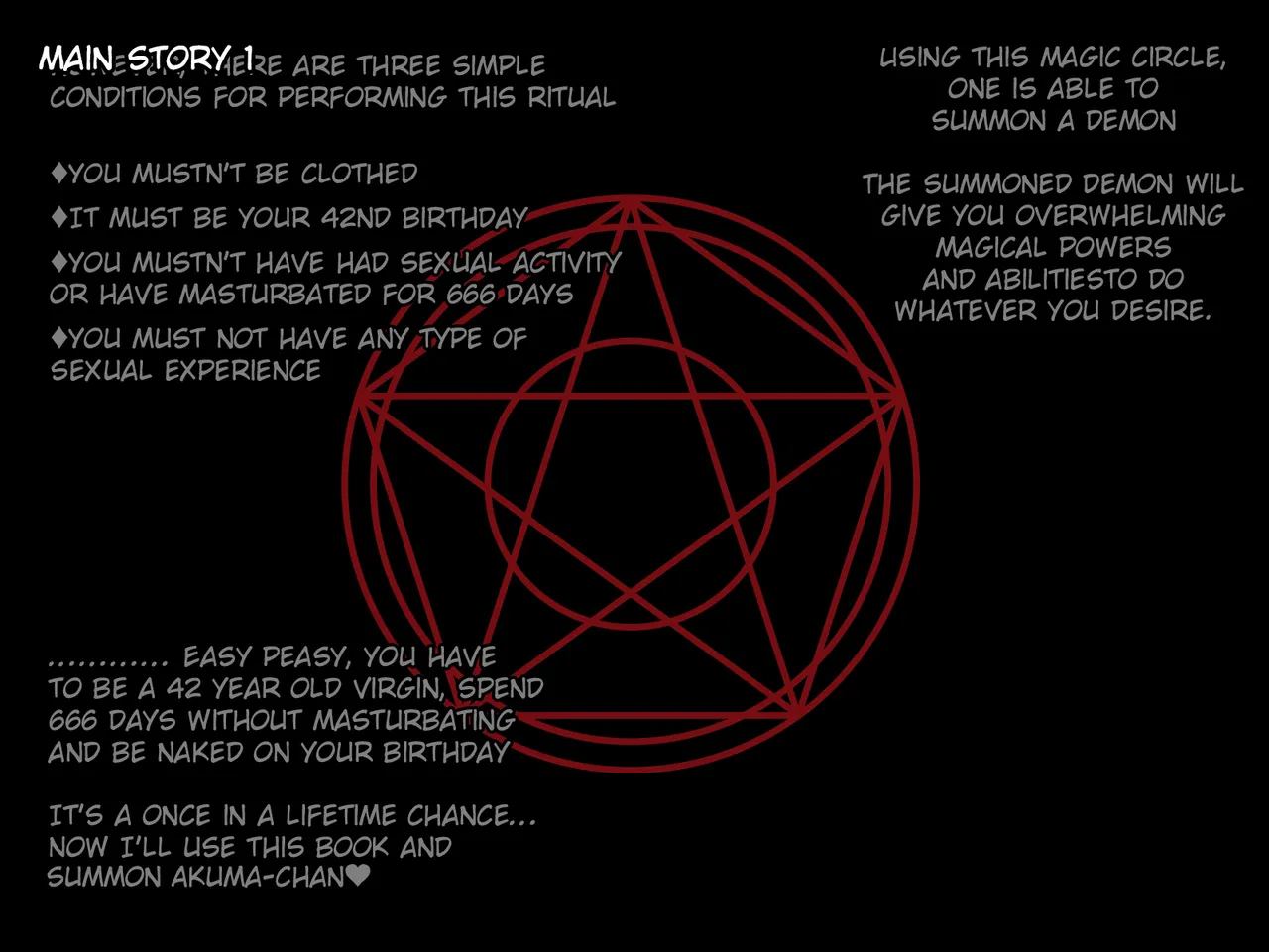 Akuma-chan Power de Yari Houdai! Zenpen Akuma kara Saimin Power o Sazukatta Oji-san ga Kinjo no Onnanoko-tachi o Netori Makuru Ohanashi.~ page 2 full