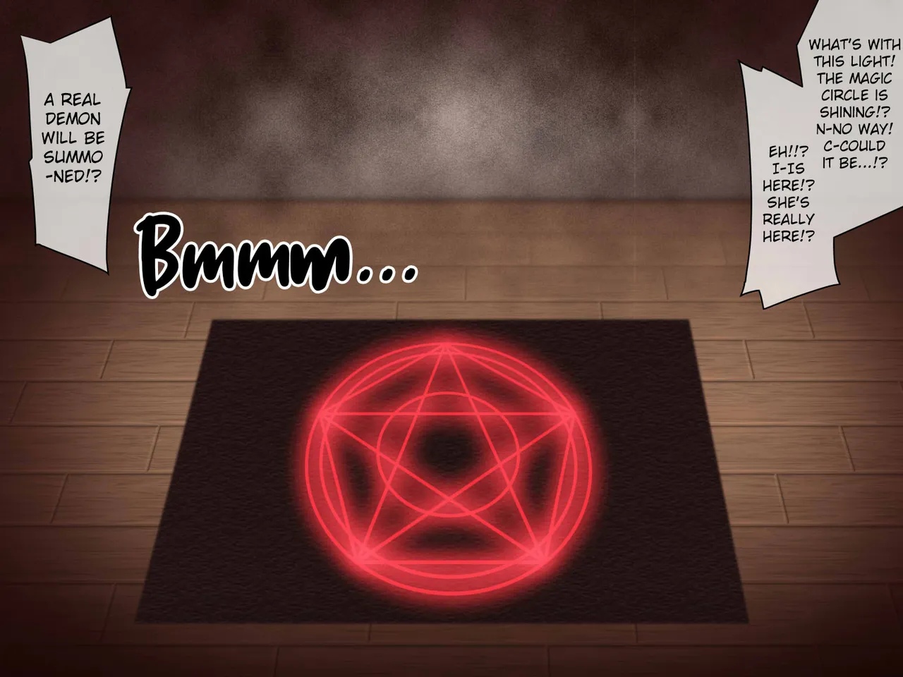 Akuma-chan Power de Yari Houdai! Zenpen Akuma kara Saimin Power o Sazukatta Oji-san ga Kinjo no Onnanoko-tachi o Netori Makuru Ohanashi.~ page 9 full