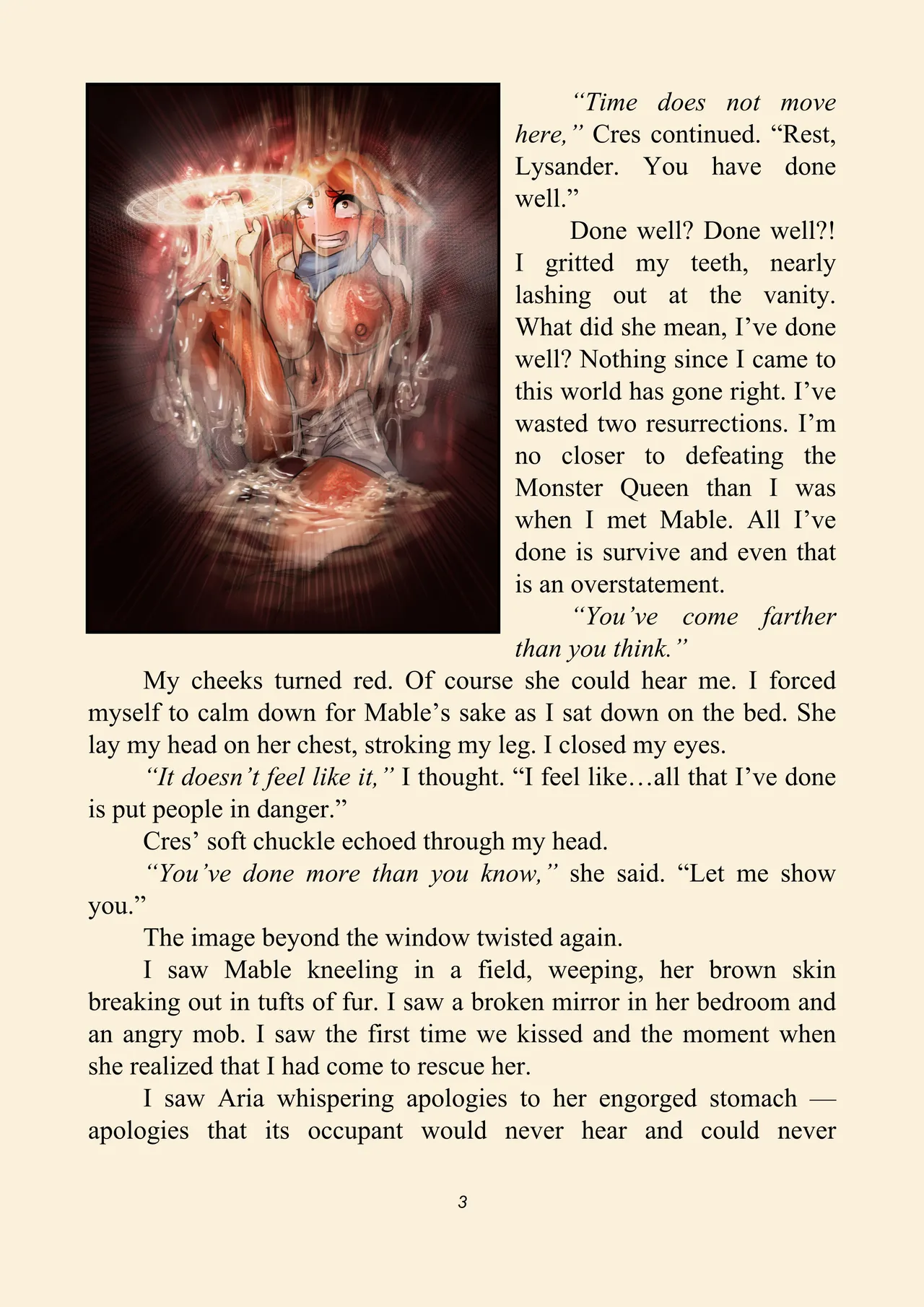 Stuck in another world where all the girls want to fuck and eat me 6 page 8 full