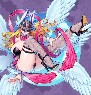 Easter Bunny Angewomon cover