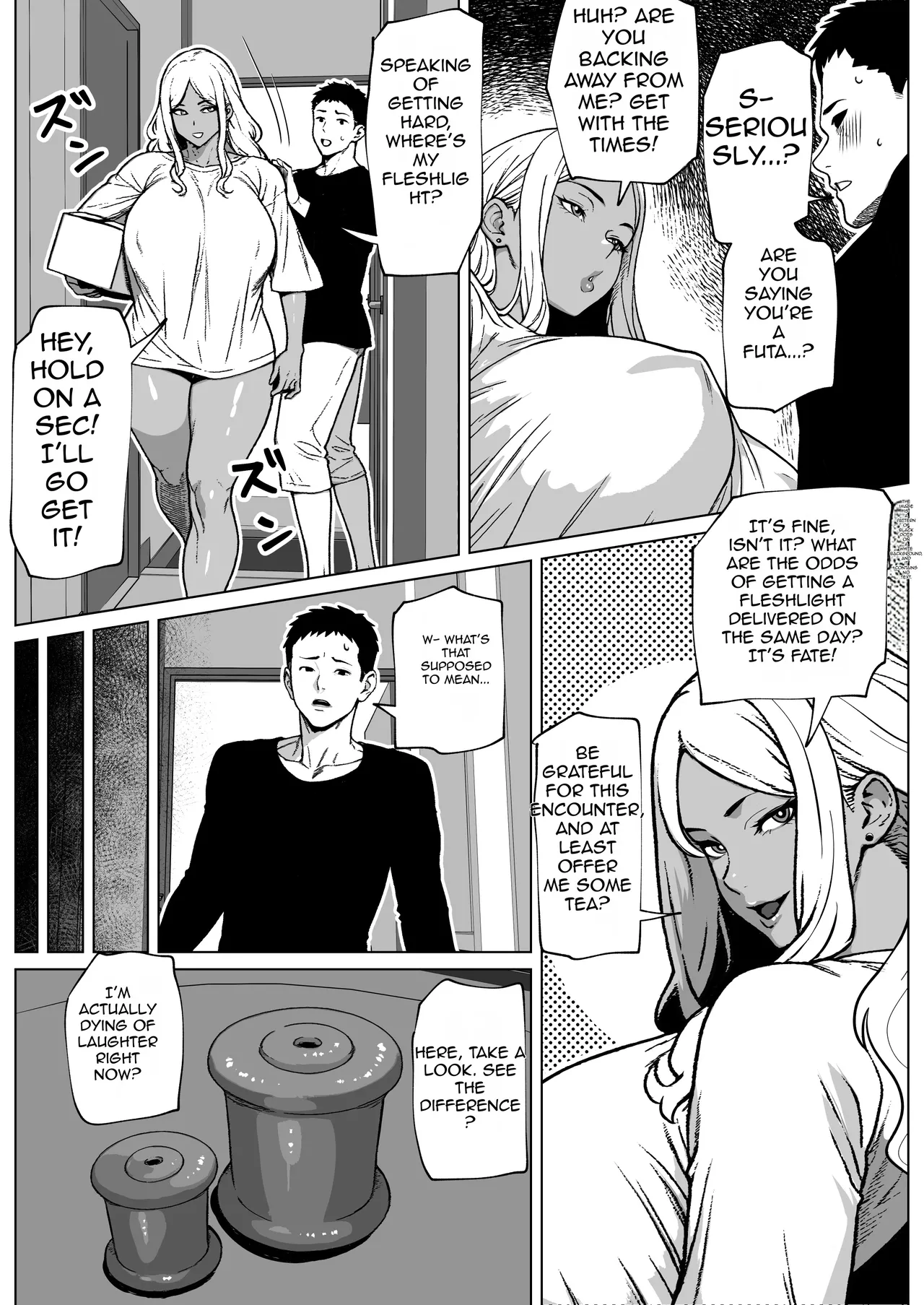 My Neighbor is a Futa Gyaru Gal! page 5 full
