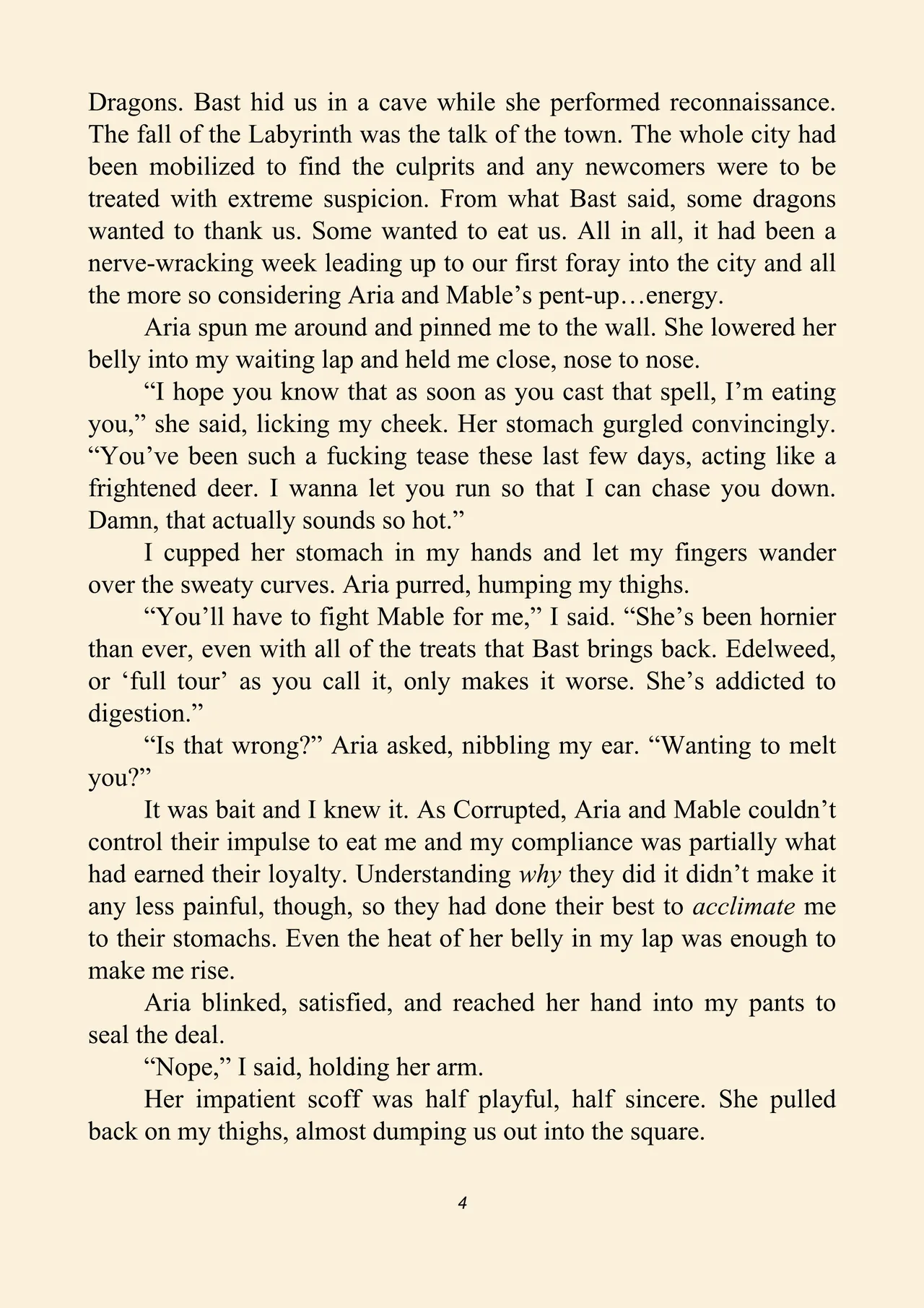 Stuck in another world where all the girls want to fuck and eat me 7 page 8 full