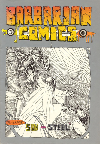 Barbarian Comics #1 cover