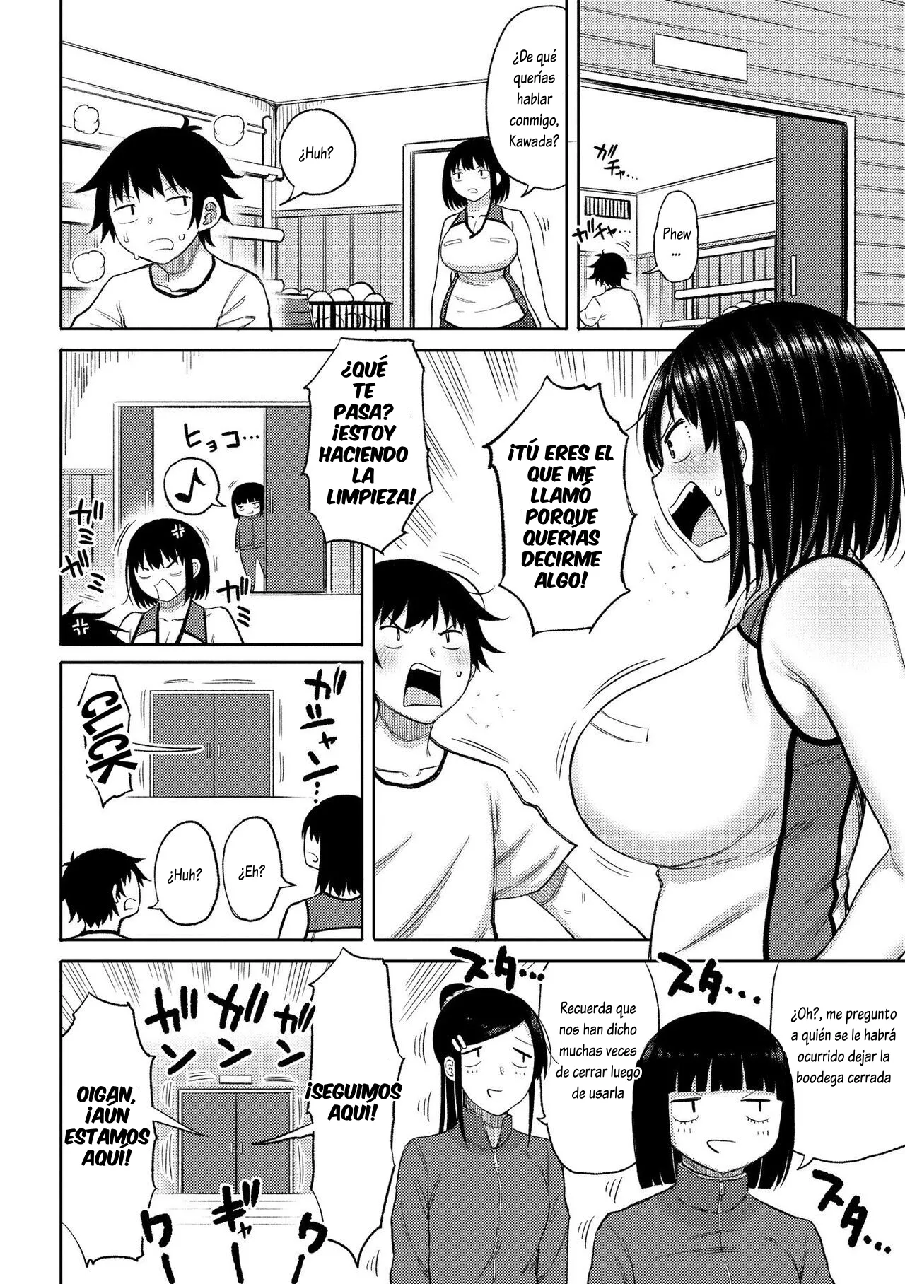 Okute na Chibi Otoko to Deka Onna | El bajito virgen y la chica alta page 2 full