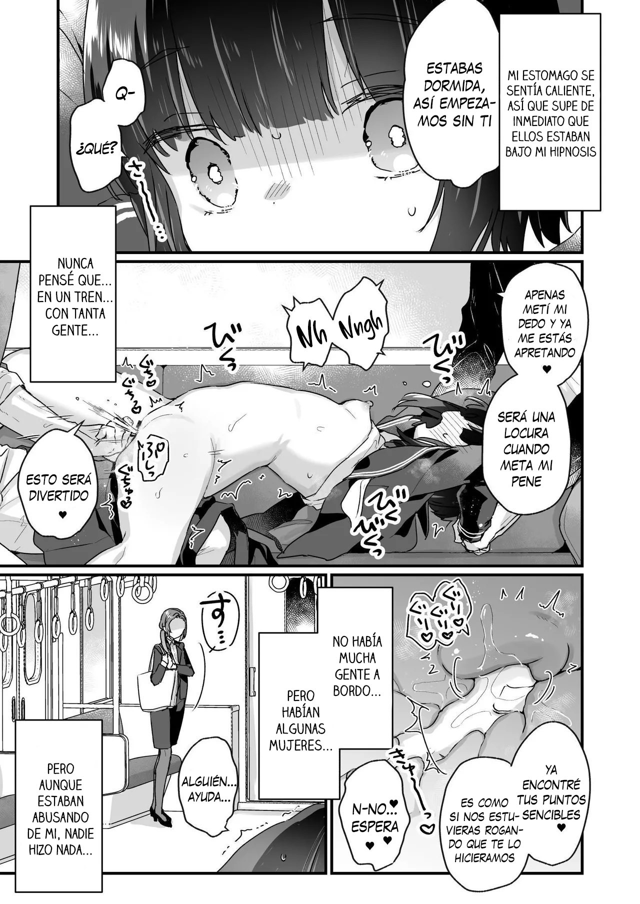 Naritakunai no ni Succubus ni Natte Shimatta Yamada-san 2 ~Densha Rankou Hen~ - Yamada-san se convirtio en sucubo aunque ella no queria ~Edicion orgía en el tren~ page 6 full