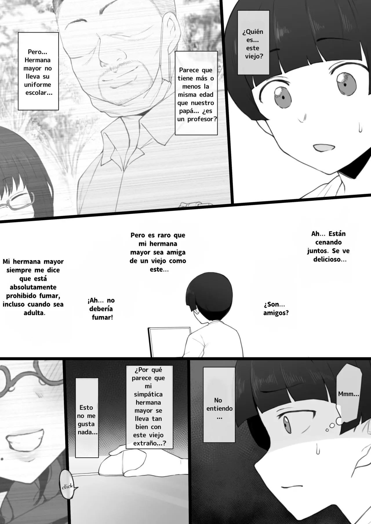 Daisuki na Onee-chan ni Karita PersoCom no Naka ni... | En la Laptop que me Prestó mi Querida Hermana Mayor... page 6 full