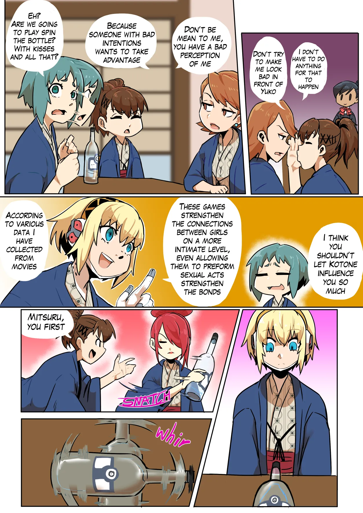 Lesbian School Trip page 9 full