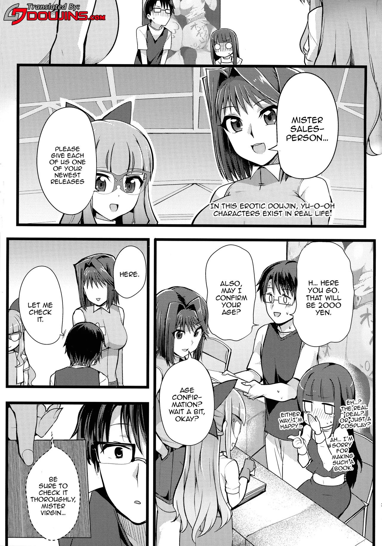 Anzu to Yuamu no na ma kettou | Raw Duel With Tea and Yuamu page 3 full
