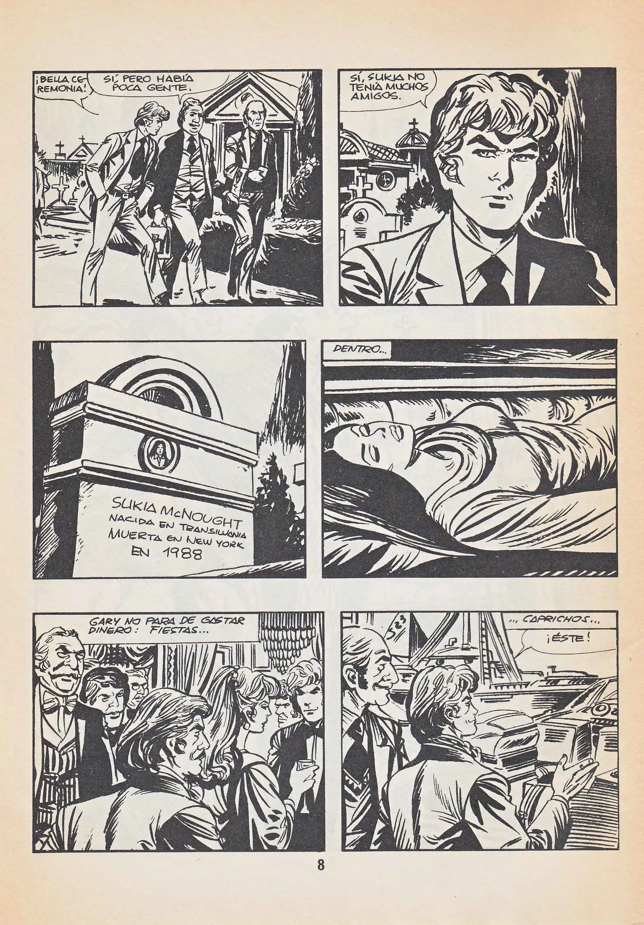 Sukia Nº 63 Ed. Zinco  Regreso De La Tumba Horror En Venecia page 8 full
