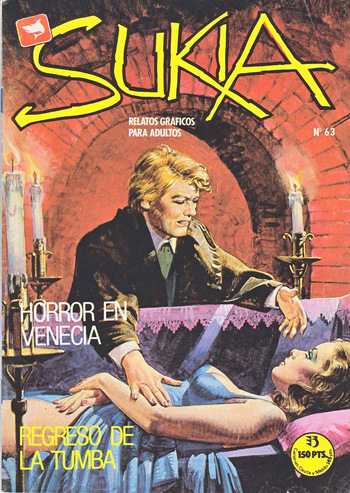 Sukia Nº 63 Ed. Zinco  Regreso De La Tumba Horror En Venecia cover