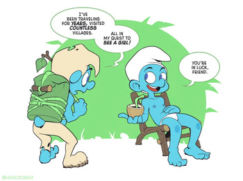 Smurfs Comic cover