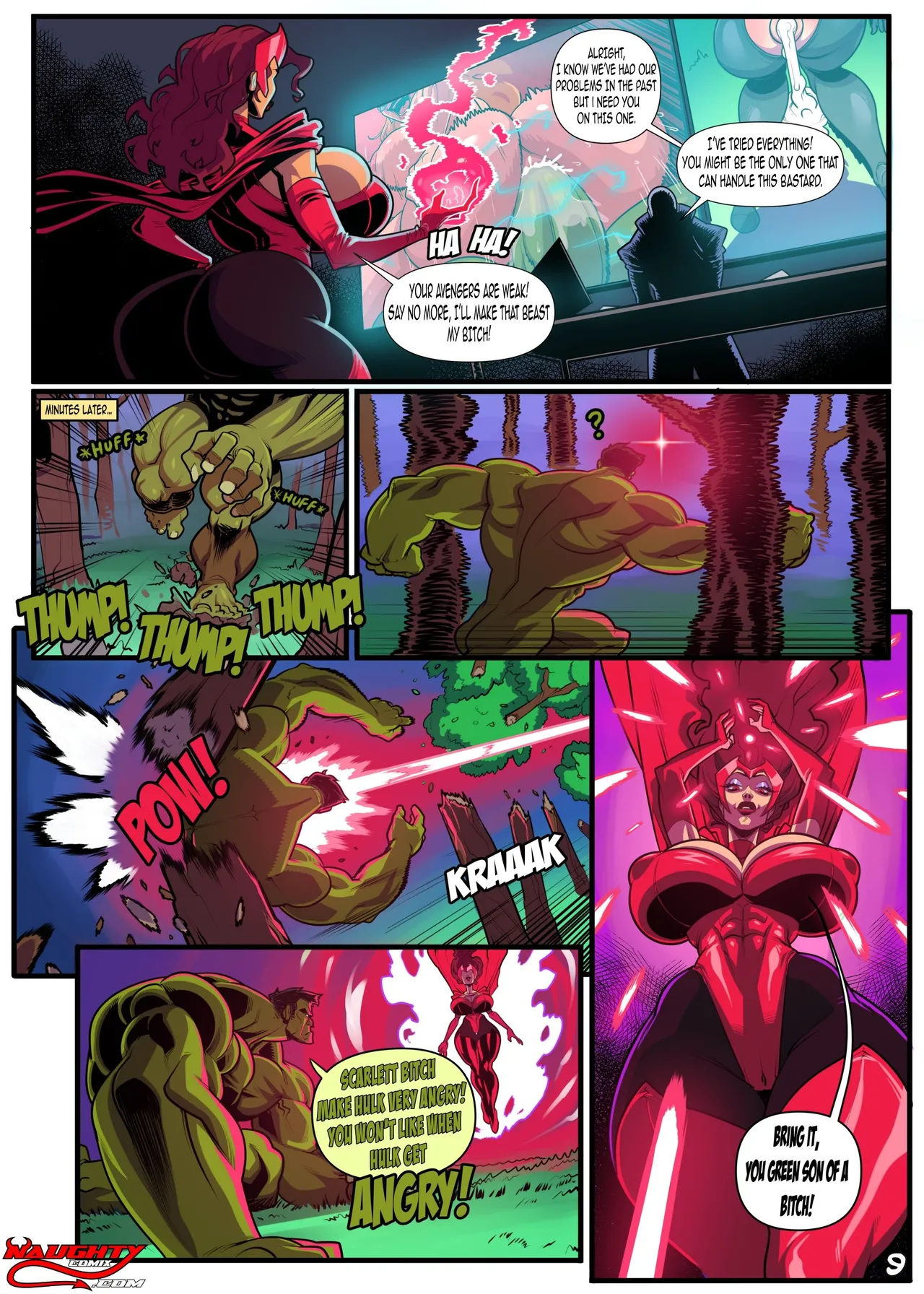 The Insatiable Hulk page 9 full