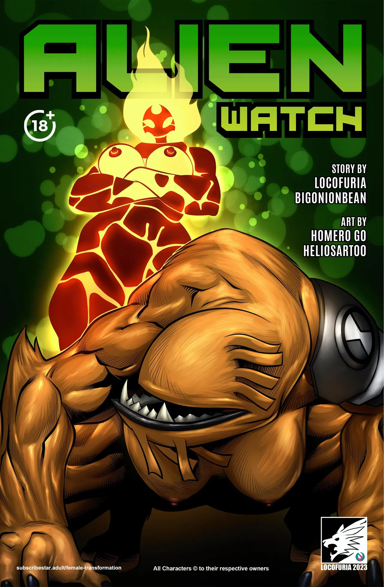 Locofuria - Alien Watch page 1 full