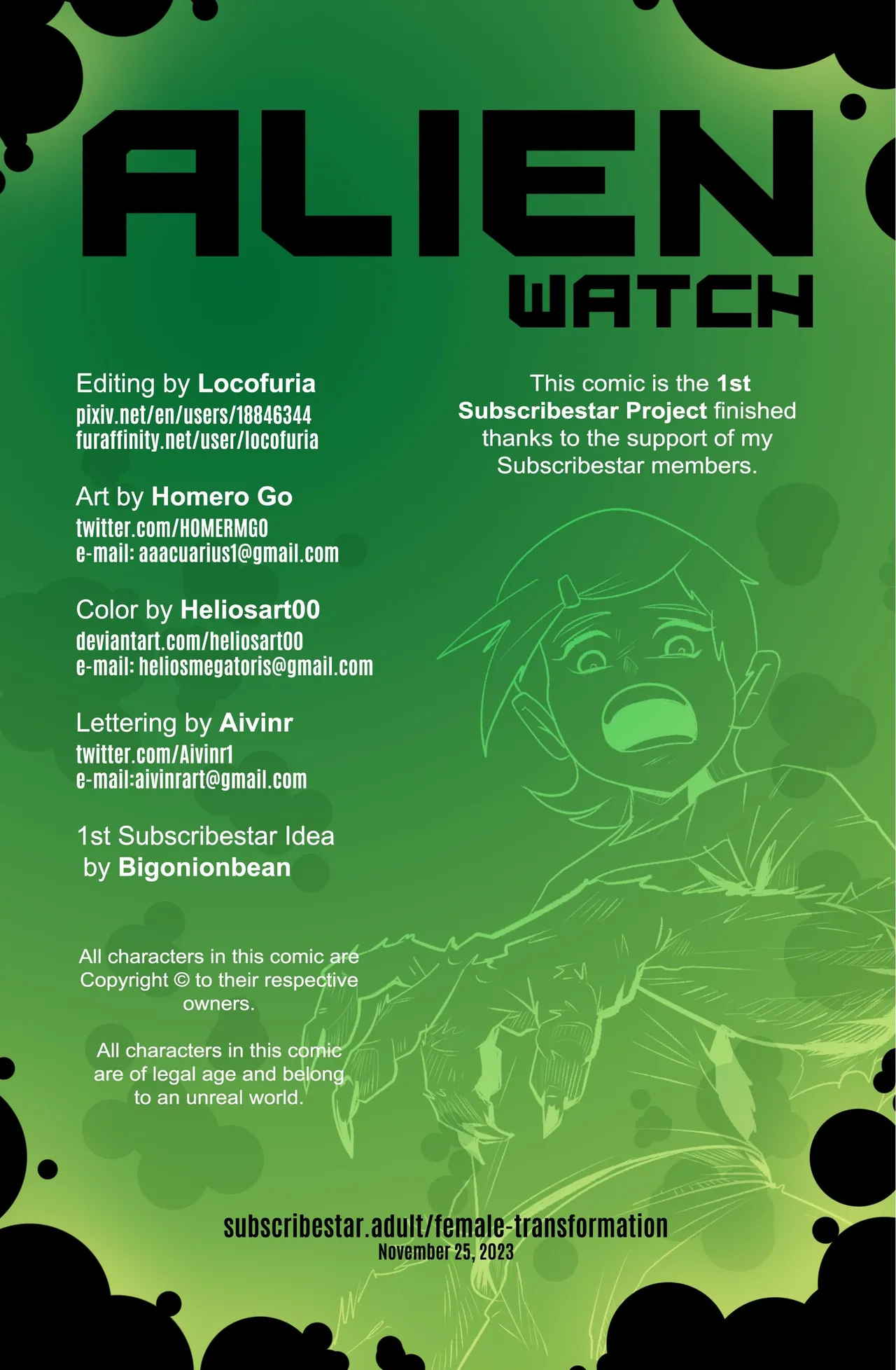 Locofuria - Alien Watch page 3 full