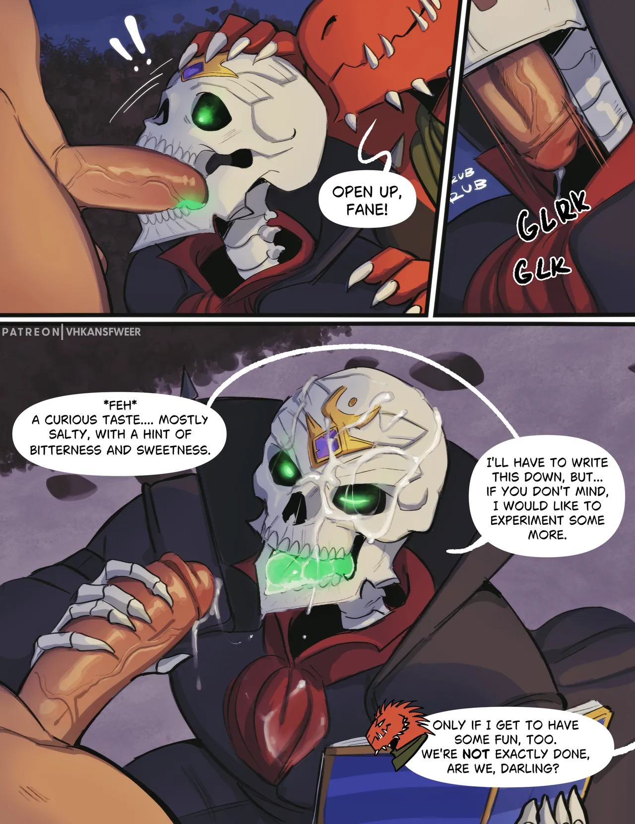 The Red Prince &amp; Fane + textless page 3 full