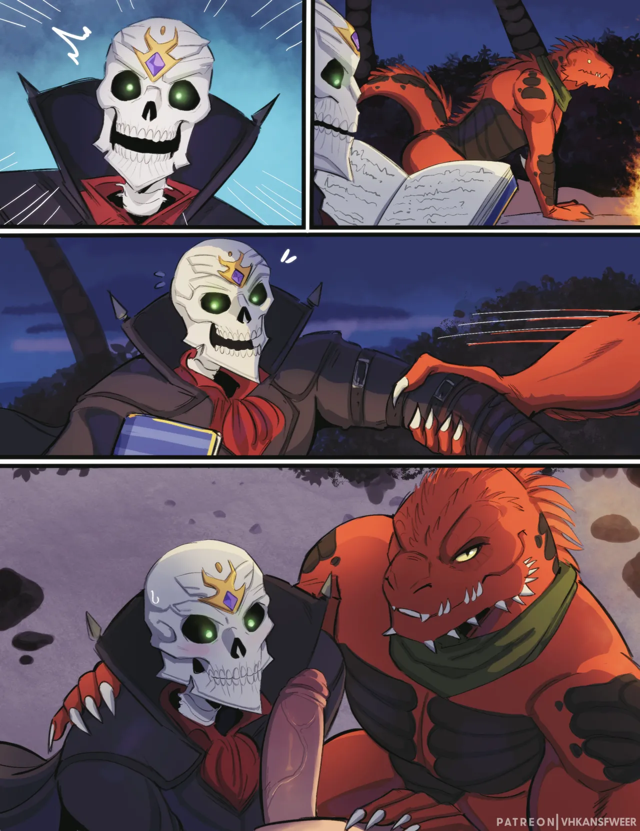 The Red Prince &amp; Fane + textless page 5 full