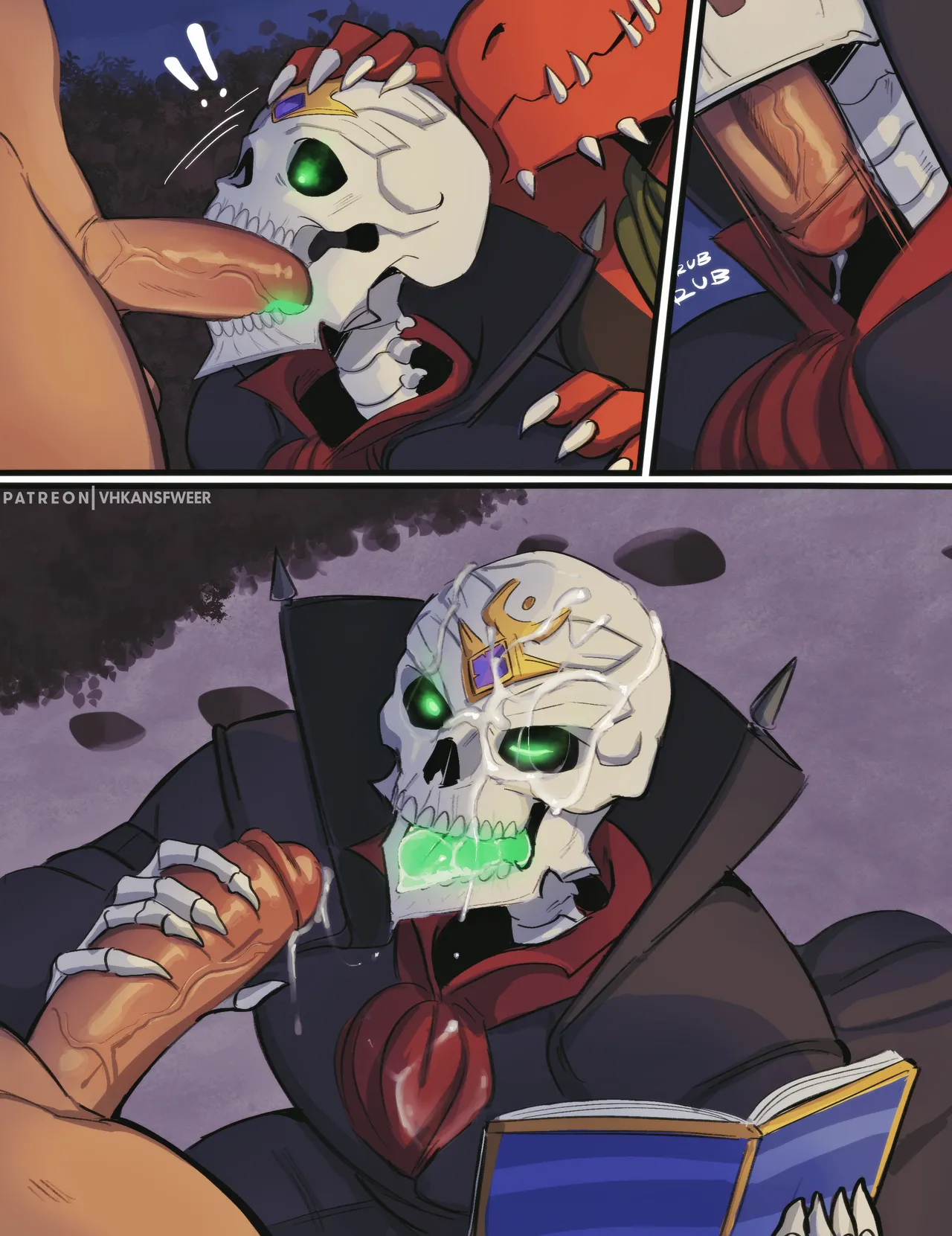 The Red Prince &amp; Fane + textless page 6 full