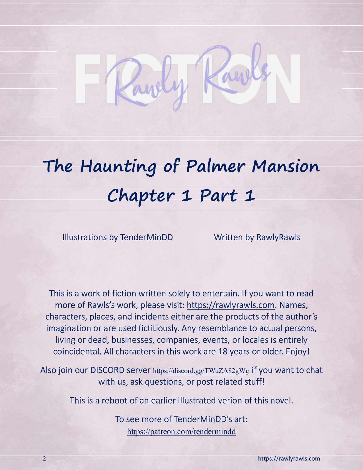 The Haunting of Palmer Mansion Chapter 1 page 2 full