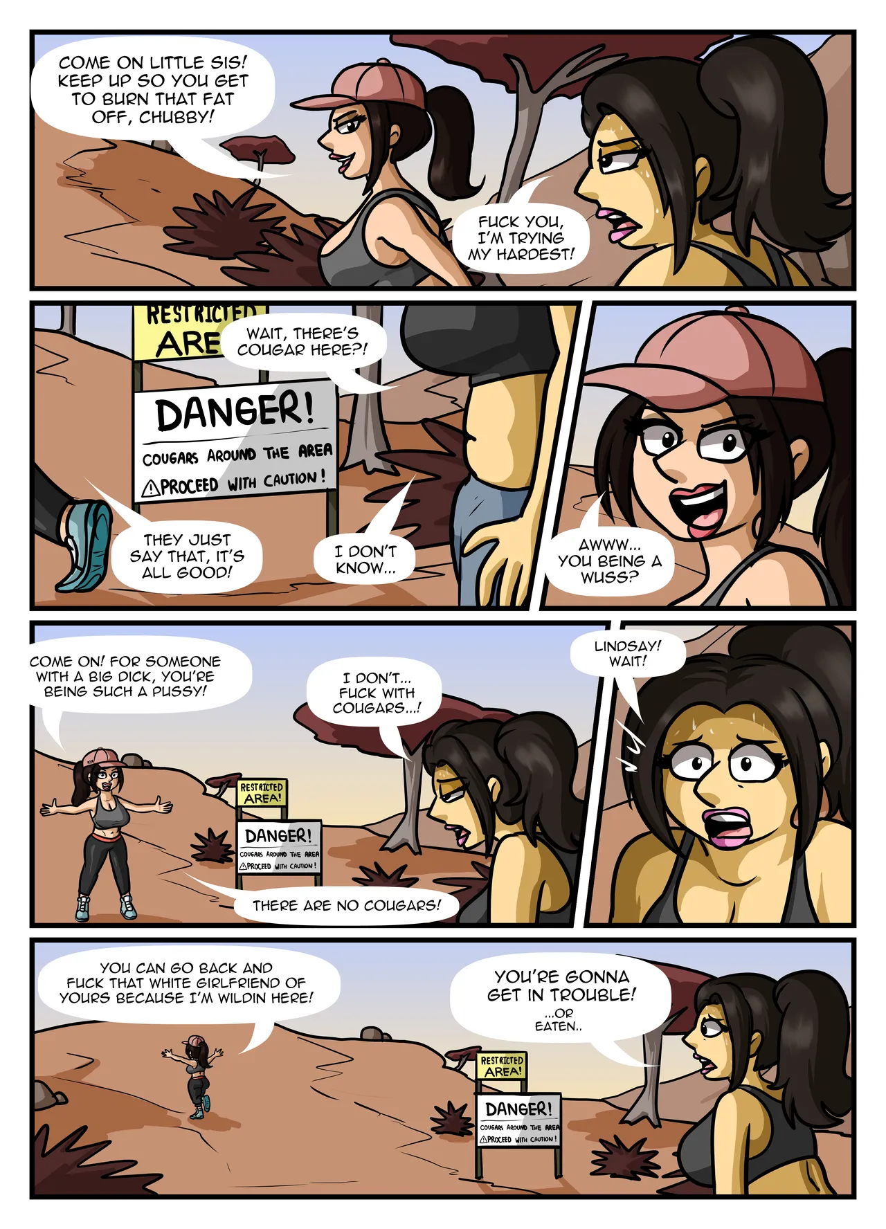 Beware of Cougars! page 2 full