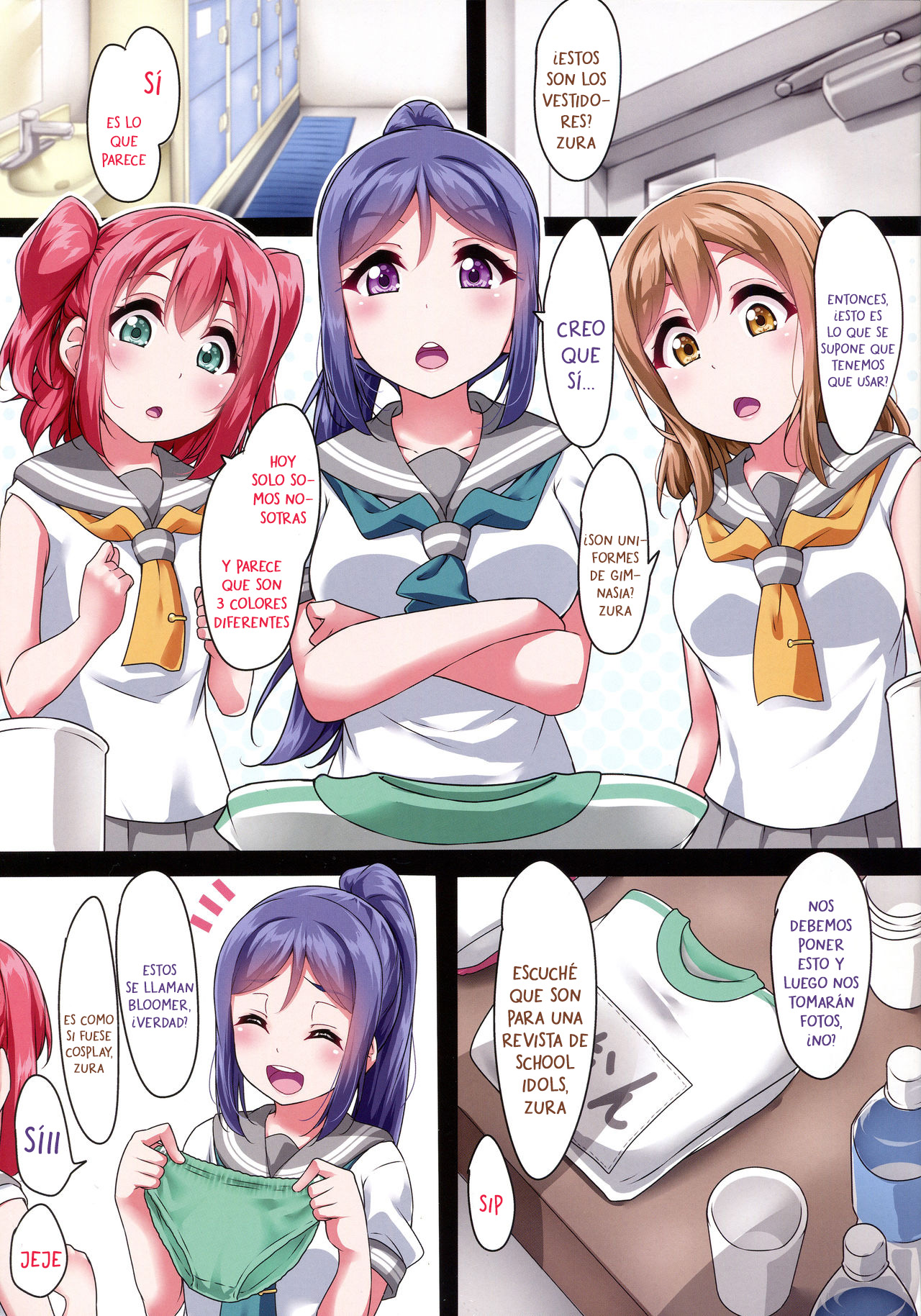 BURUKAN ~ Buruma de Satsueikai!？| BURUKAN ~ ¿¡Una sesión de fotos en bloomers!？ page 2 full