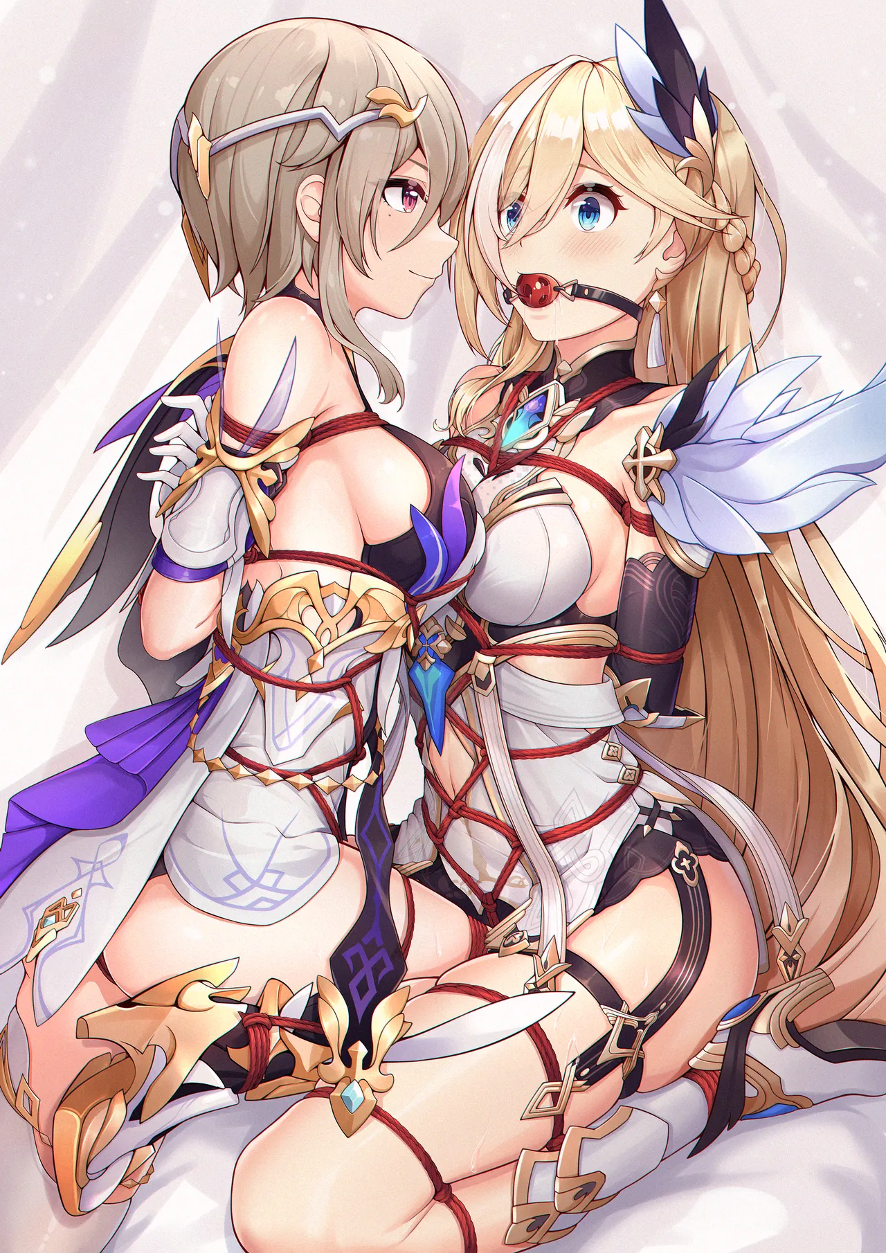 【幽兰黛尔&amp;丽塔 デュランダル&amp;リタ】骑士&amp;女仆 page 6 full