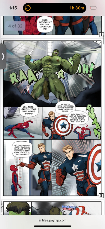 Hulk in heat cover