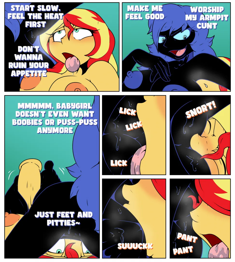 My Lesbo Pits page 2 full