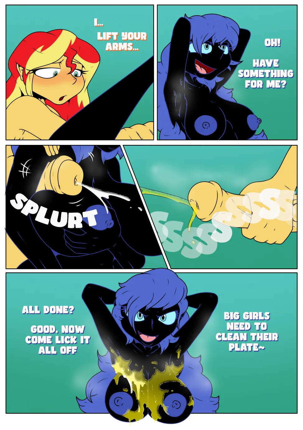 My Lesbo Pits page 3 full