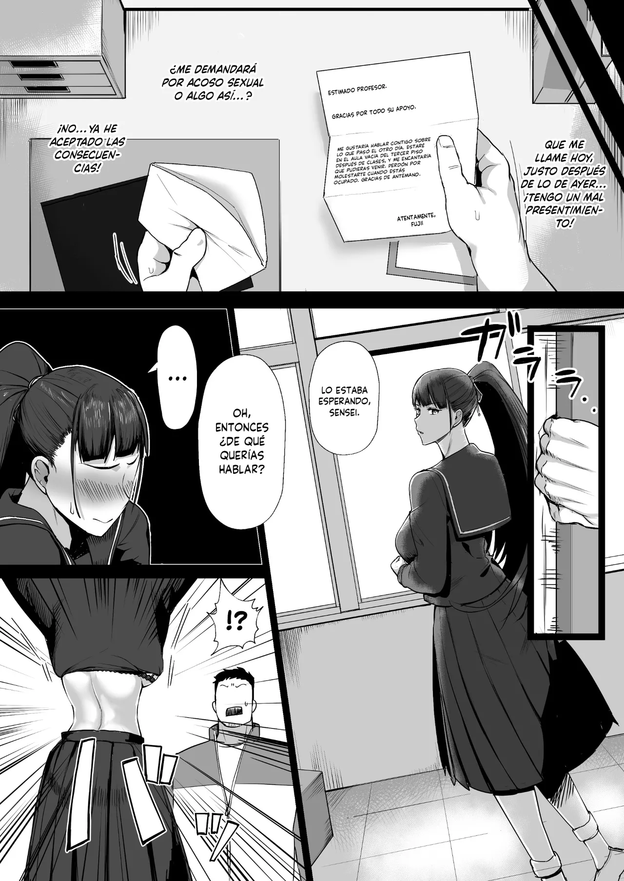 Kimajime na Yuutousei wa, Sensei dake no Mesu ni Naritai. page 8 full