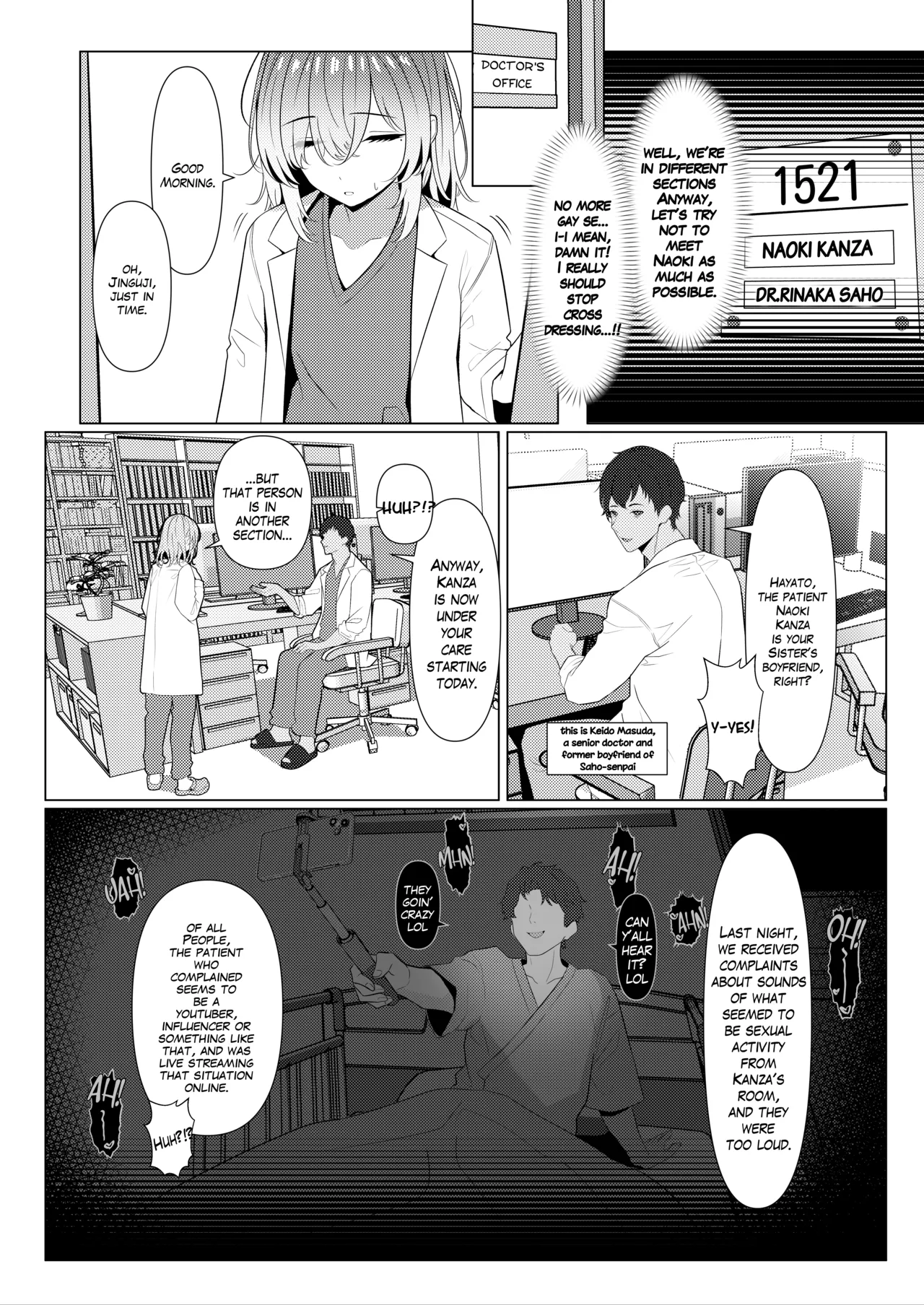 Hayato Sensei no Mesuka Karte Byouin-hen 4 page 3 full