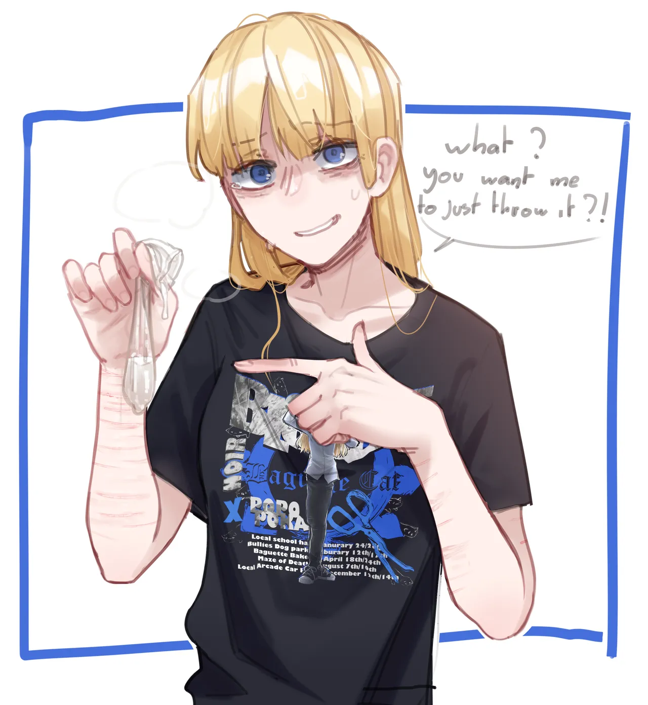 Blondie's t-shirt page 2 full