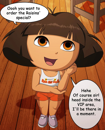 Dora at Raisins cover
