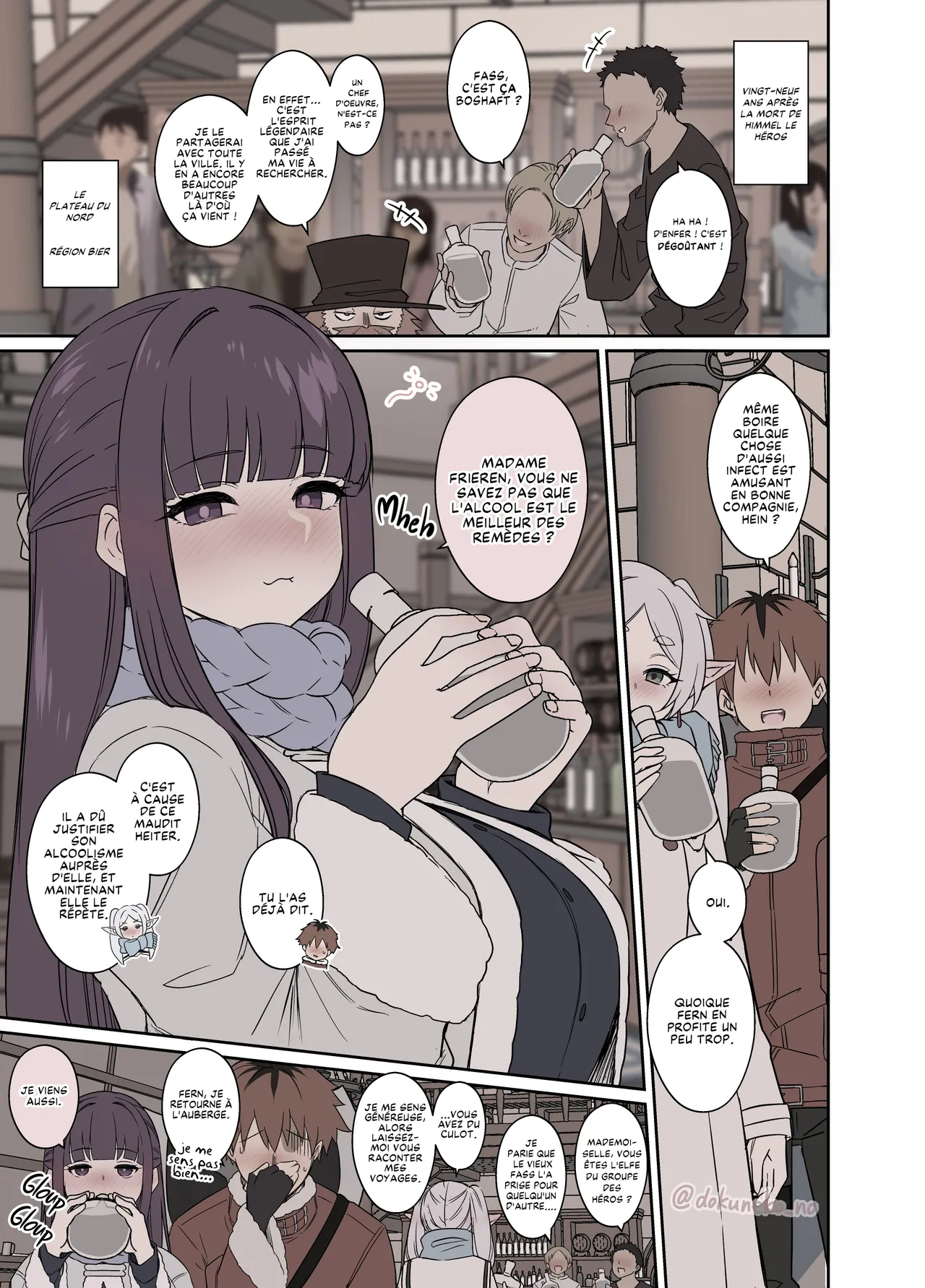 Frieren ni Warui Koto o Suru Hanashi "Zenpen" | Frieren Passe une Très Mauvaise Nuit "Partie 1" page 2 full