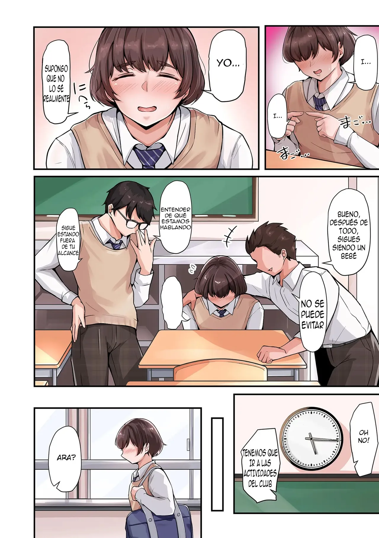 Hitozuma Yuushuu Stocking to Hakui no Koukotsu | Seducido en la Enfermería de la Escuela por la Madura y Sexy Doctora con Pnatimedias page 4 full