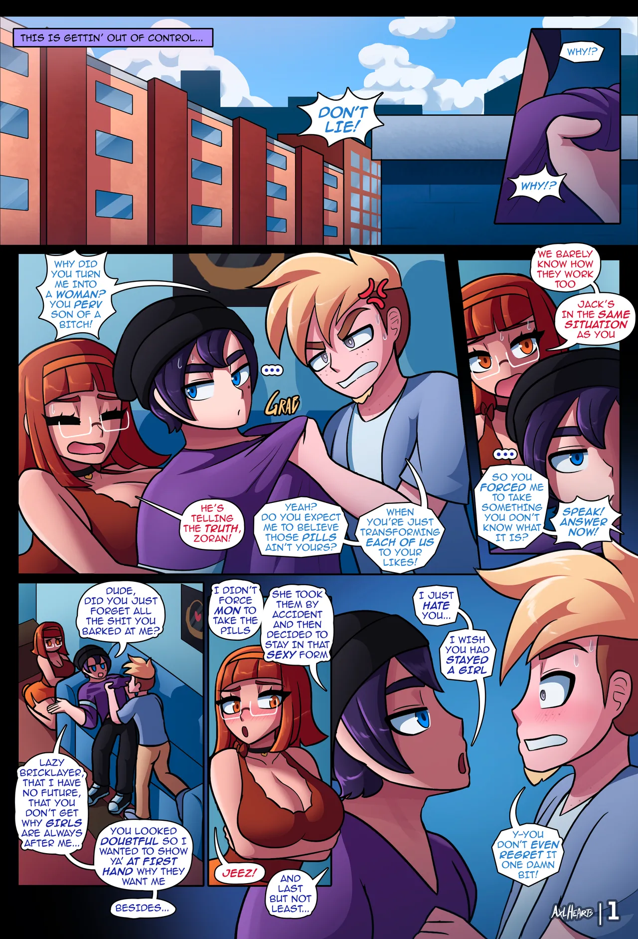 Drunken Gal Vol. 7: Treats page 3 full