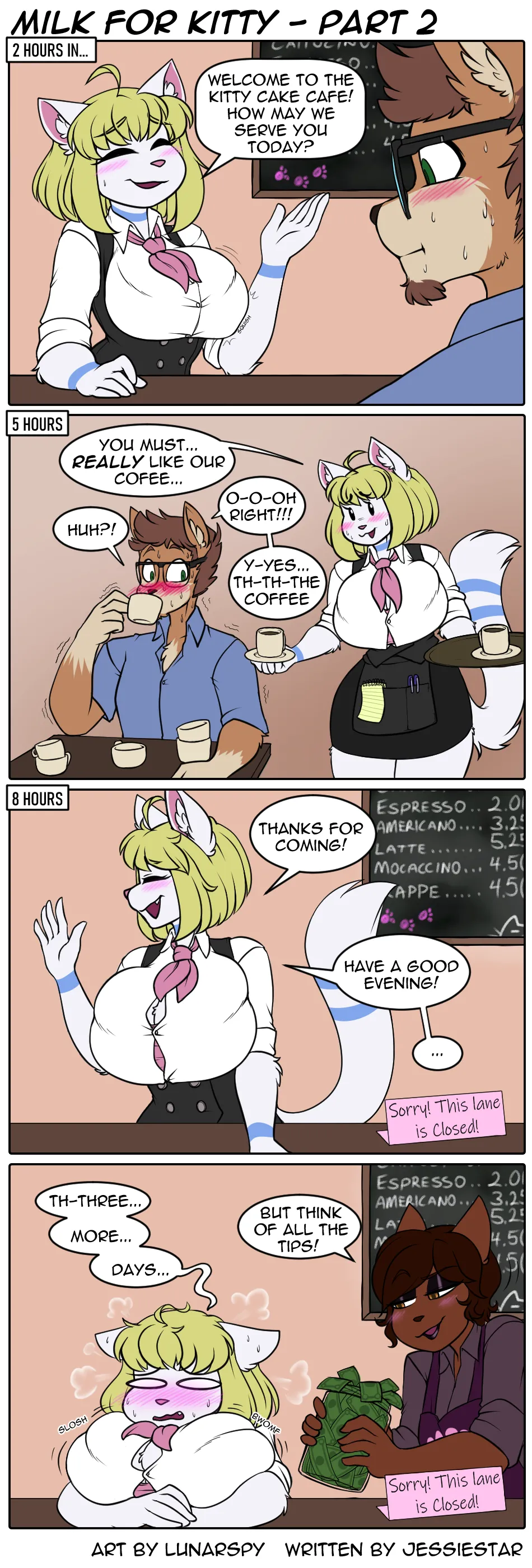 Milk for kitty by lunarspy page 2 full
