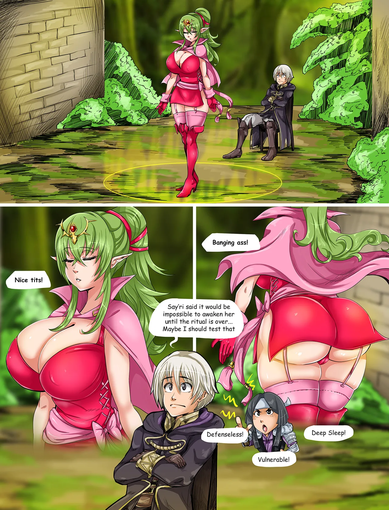 Kajimateria Tiki busty ritual page 1 full