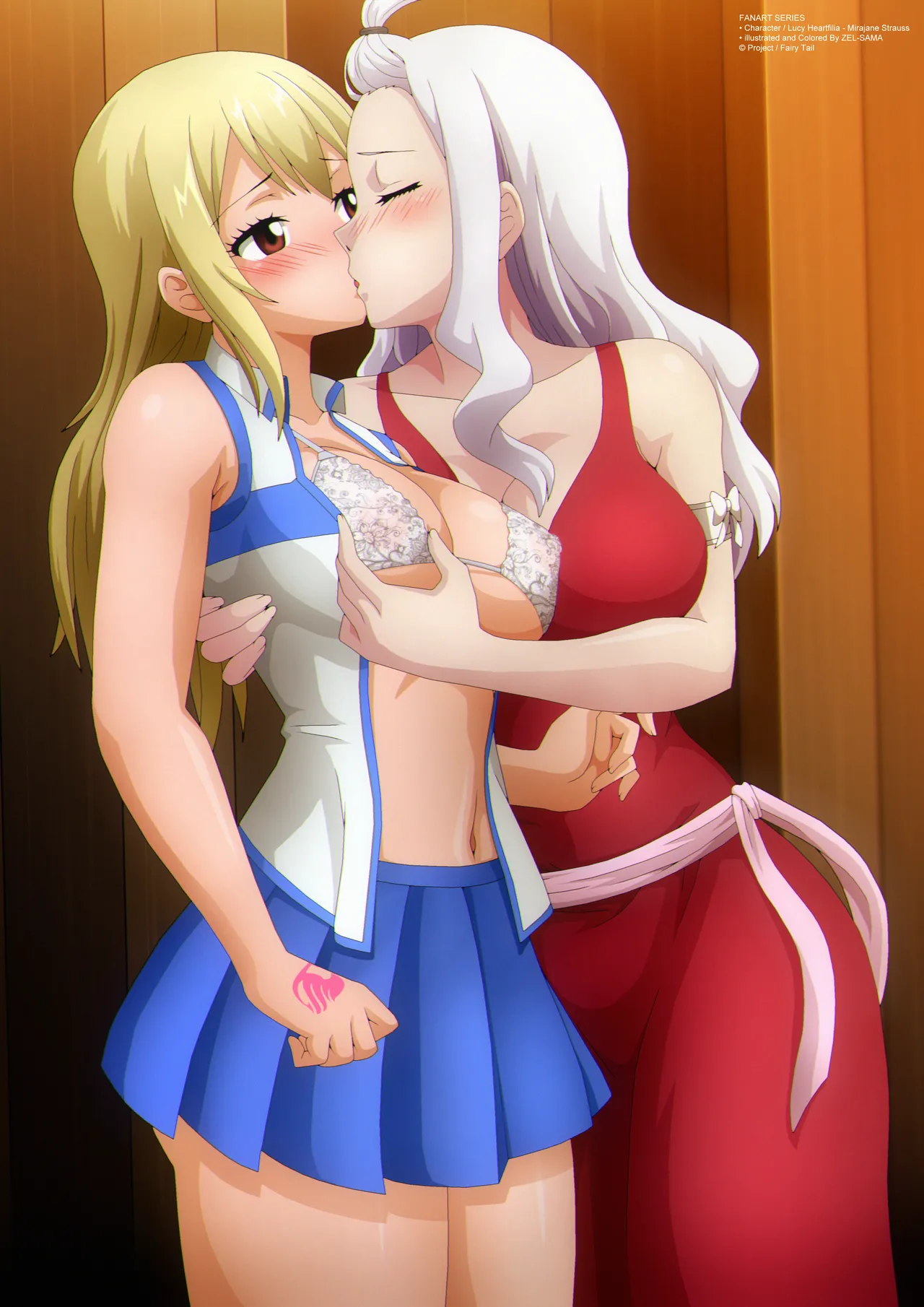 Lucy &amp; Mirajane Kiss + Source page 2 full