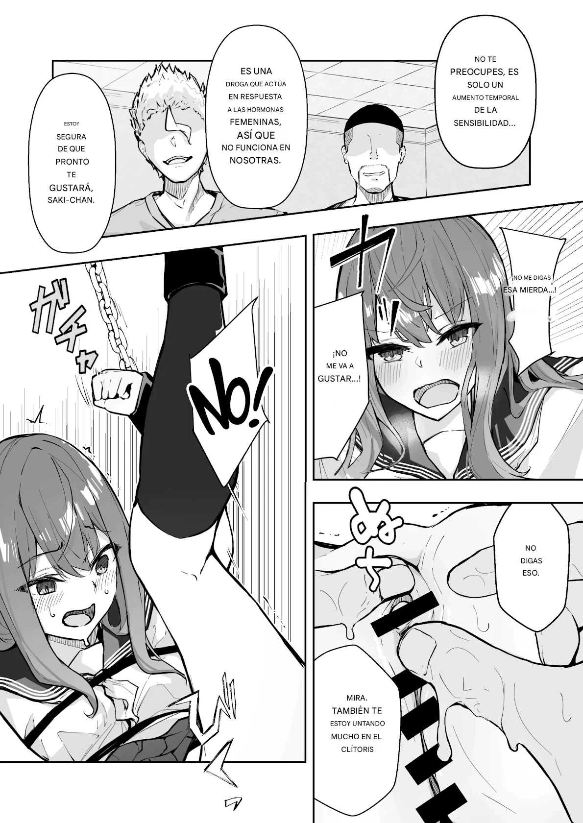 JK Kuppuku Kousoku 2 ~Aikidou Shoujo ga Maketa Hi~ | Restricción y Sometimiento de una JK 2 ~El Día en que la Chica de Aikido Perdió~ page 8 full