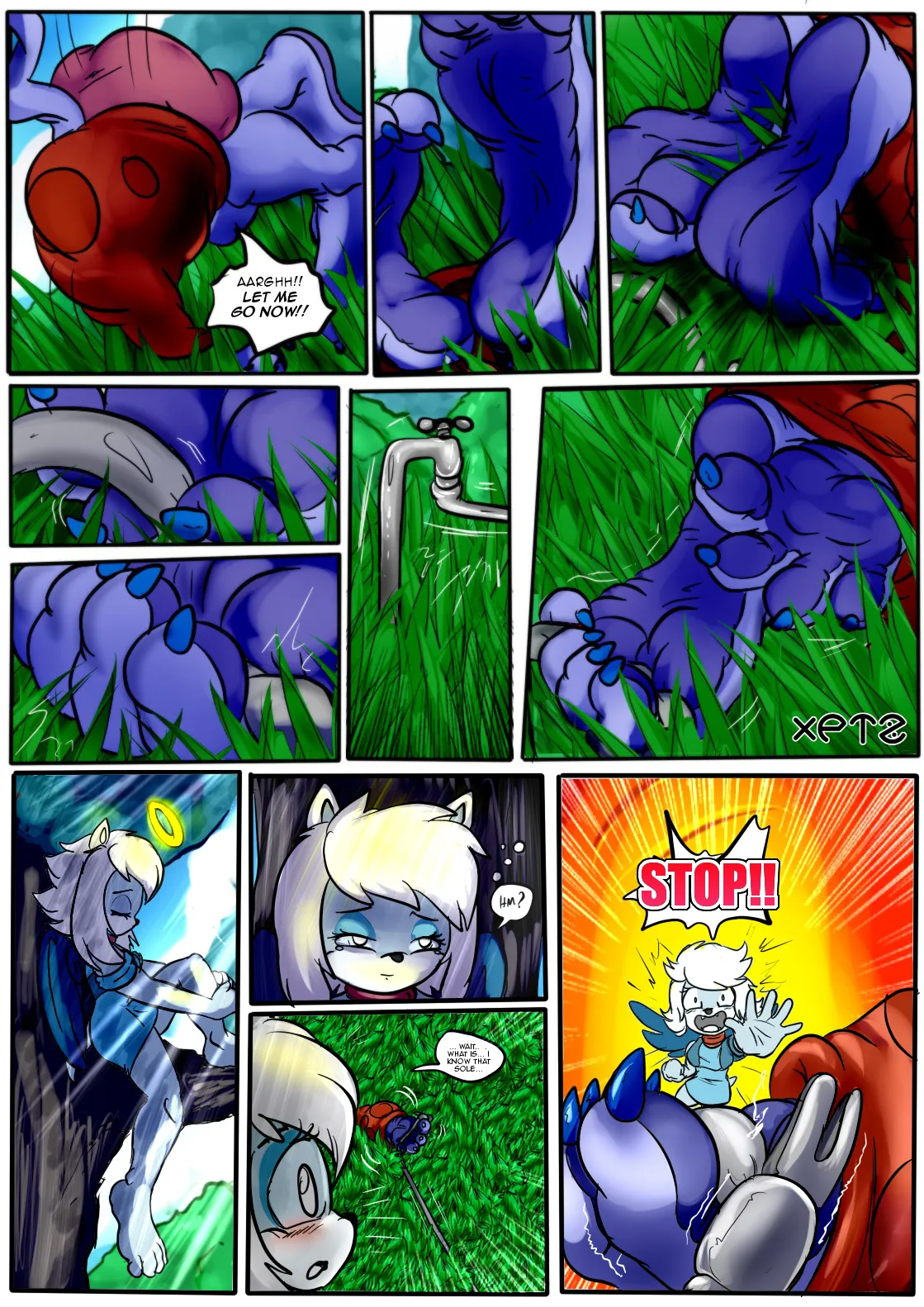 Little Worm, Big Girls page 3 full