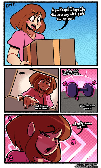 Ochako and the Funny Dumbbell cover