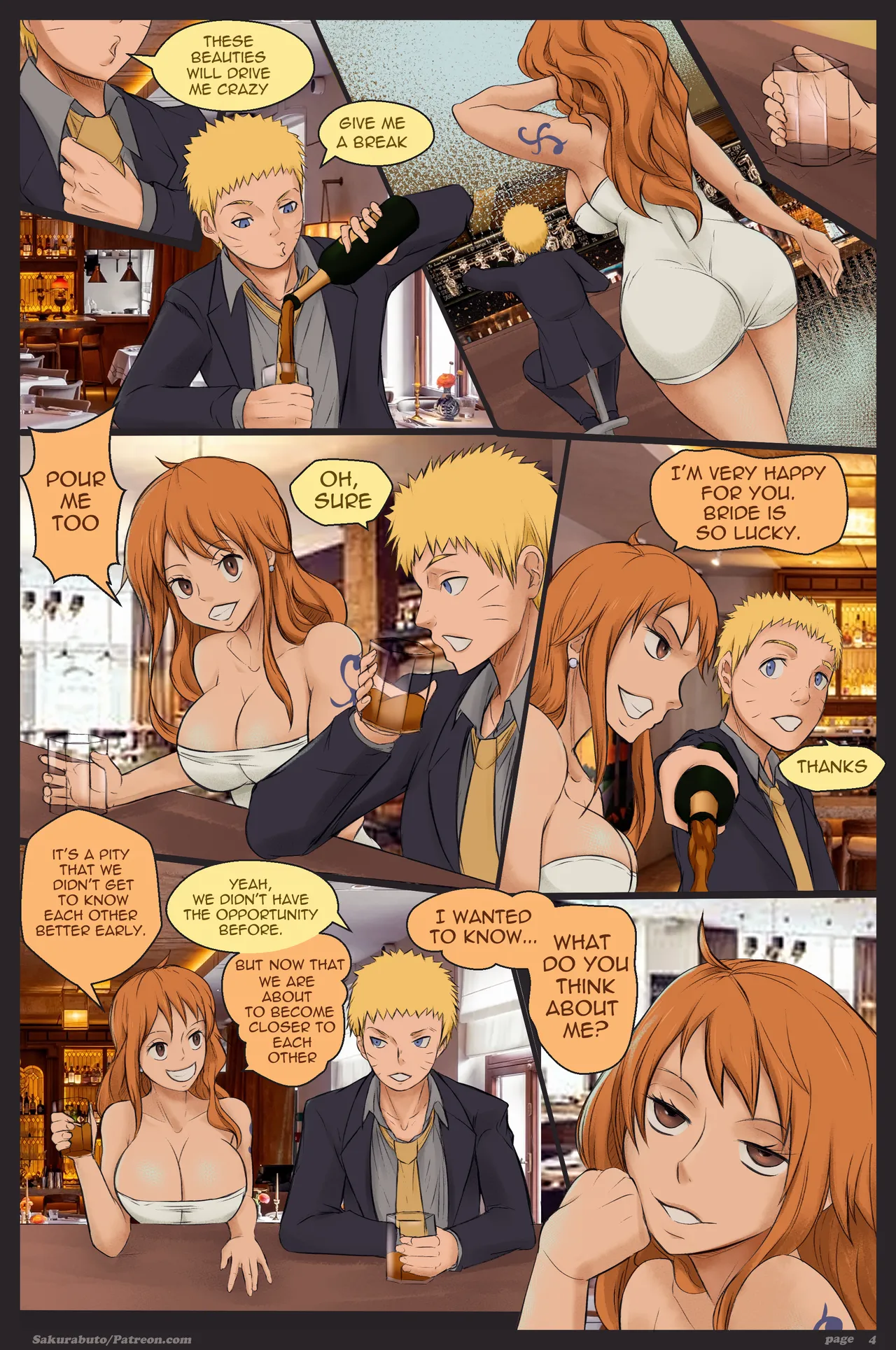 Unfaithful wedding by Sakurabuto page 4 full