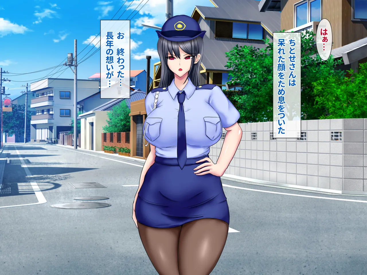 男嫌いなクール系婦人警官が年下の情熱ベロキスSEXにとろかされるまで page 7 full