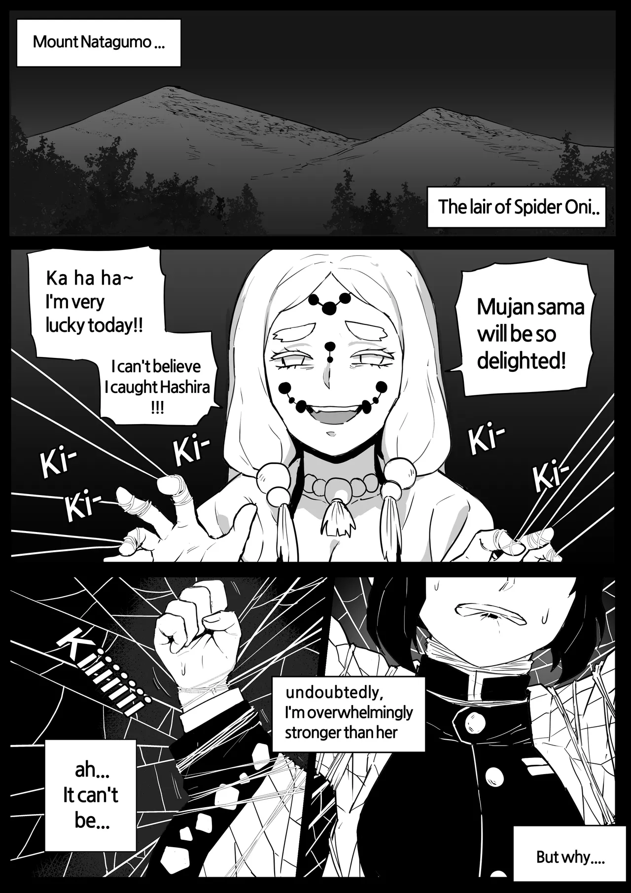 Predation of the spider page 2 full