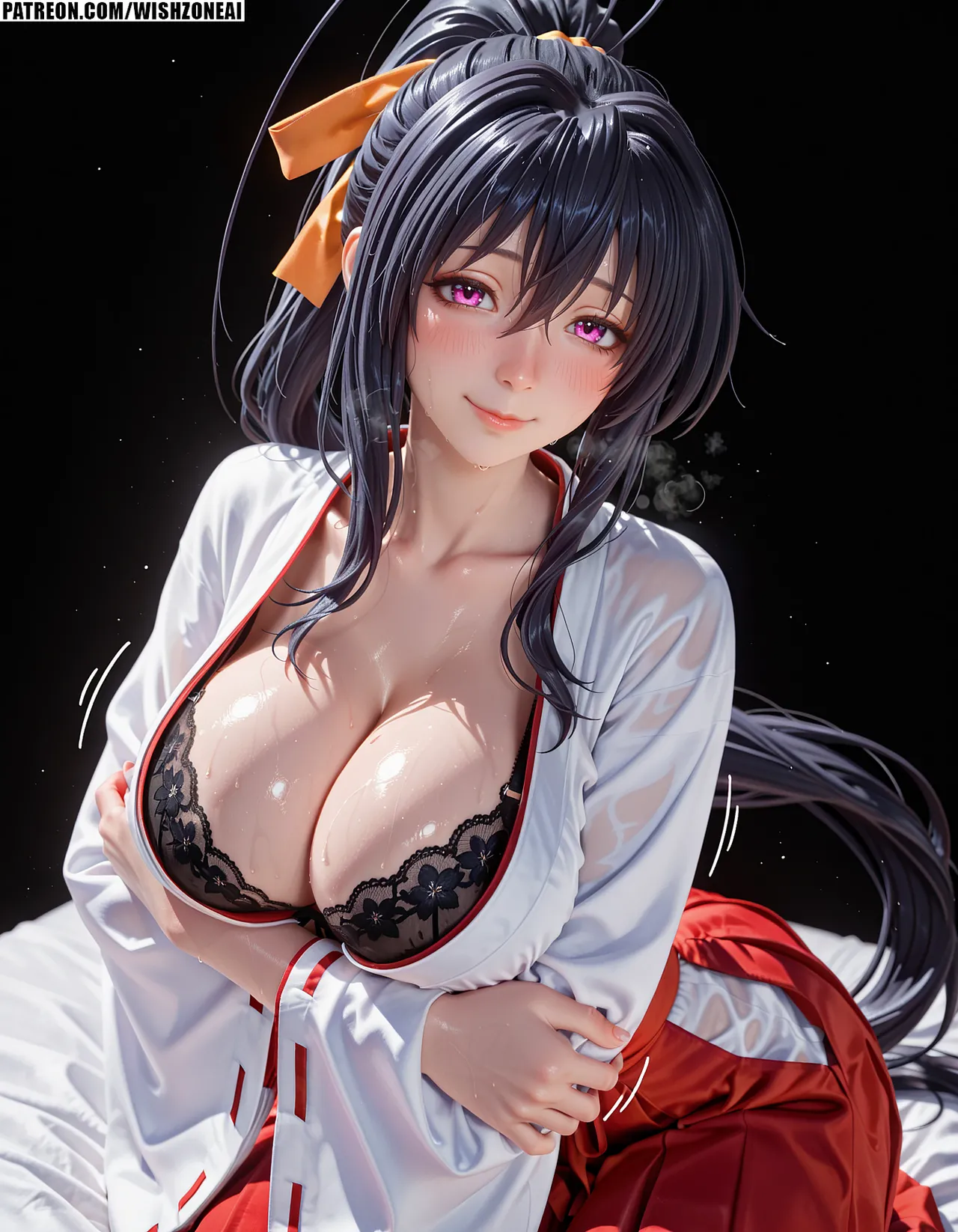 Himejima Akeno - High School DxD  WISH ZONE AI page 1 full