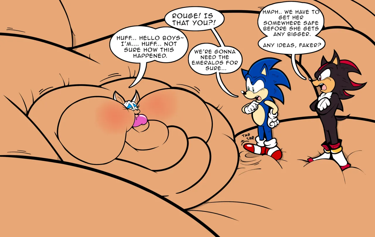 Rouge the Bat Weight Gain Drive! page 10 full