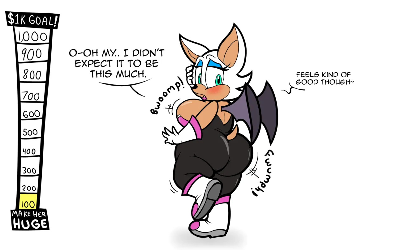 Rouge the Bat Weight Gain Drive! page 2 full